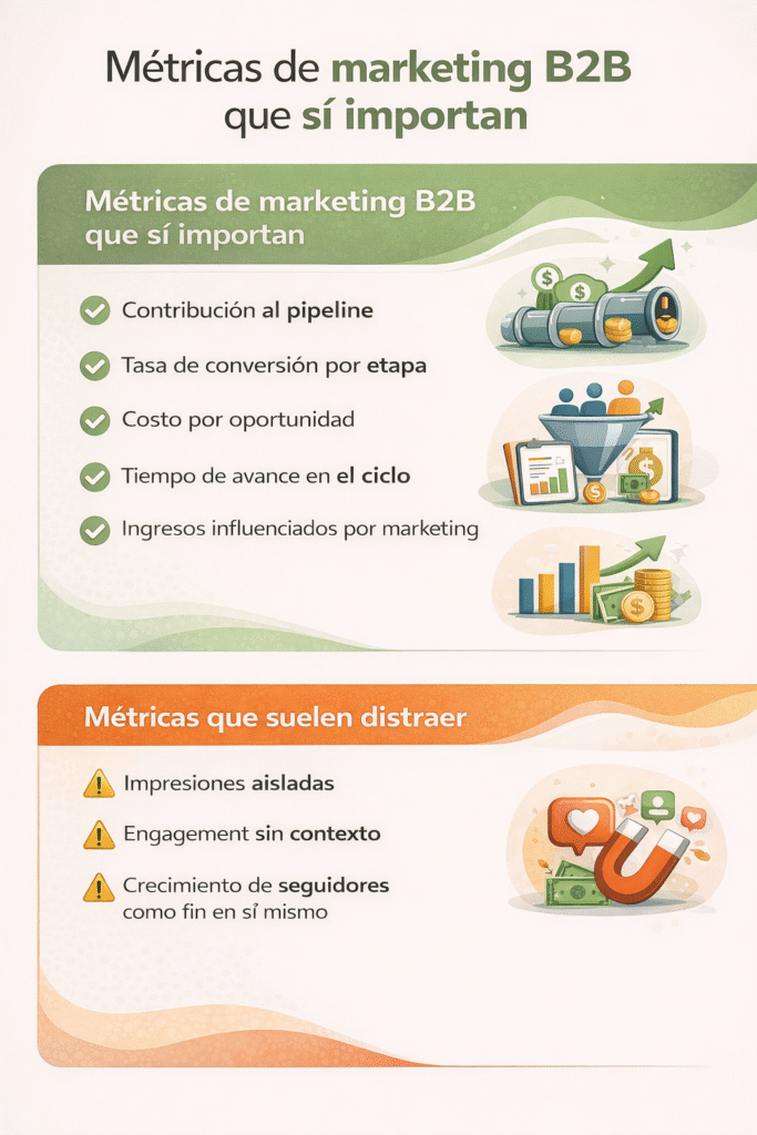 Méticas de marketing b2b